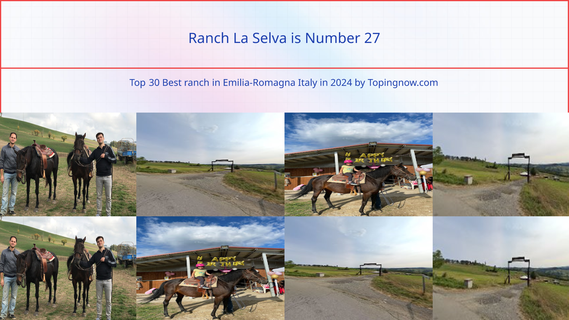 Ranch La Selva: Top 30 Best ranch in Emilia-Romagna Italy in 2025