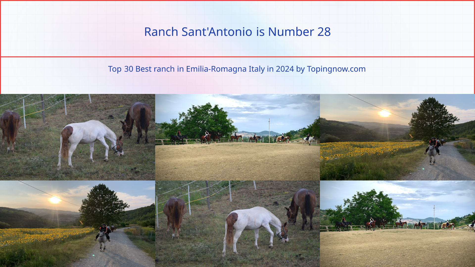 Ranch Sant'Antonio: Top 30 Best ranch in Emilia-Romagna Italy in 2024