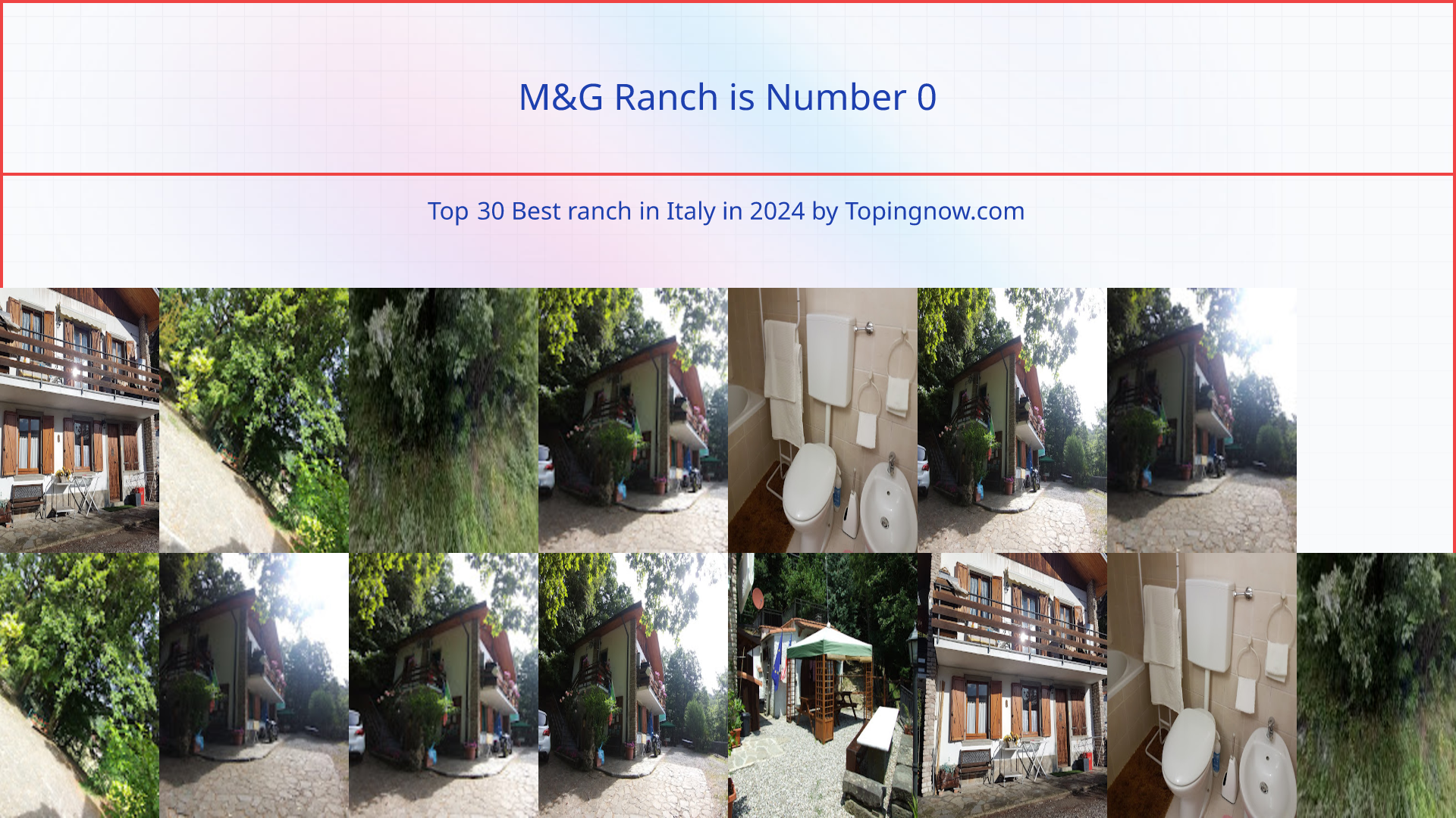 M&G Ranch: Top 30 Best ranch in Italy in 2025