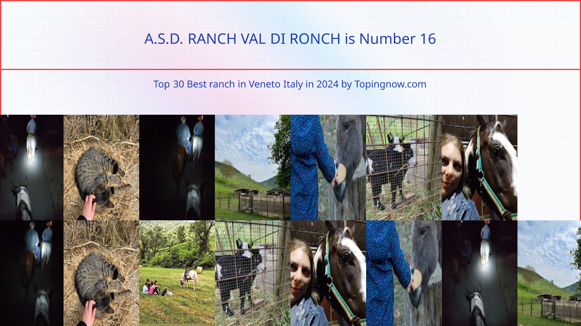A.S.D. RANCH VAL DI RONCH: Top 30 Best ranch in Veneto Italy in 2024