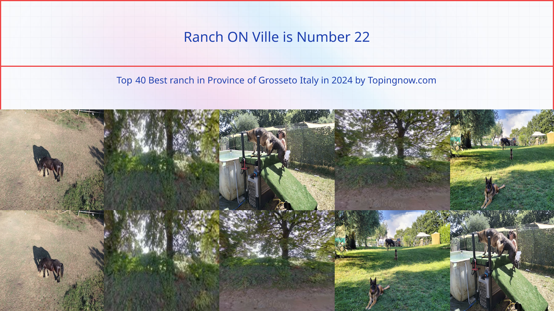 Ranch ON Ville: Top 40 Best ranch in Province of Grosseto Italy in 2025