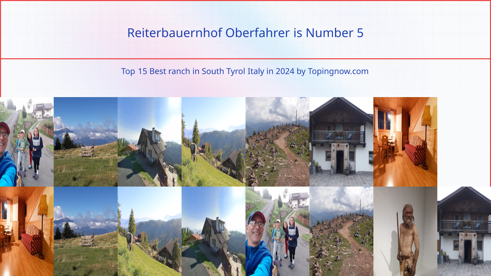 Reiterbauernhof Oberfahrer: Top 15 Best ranch in South Tyrol Italy in 2024