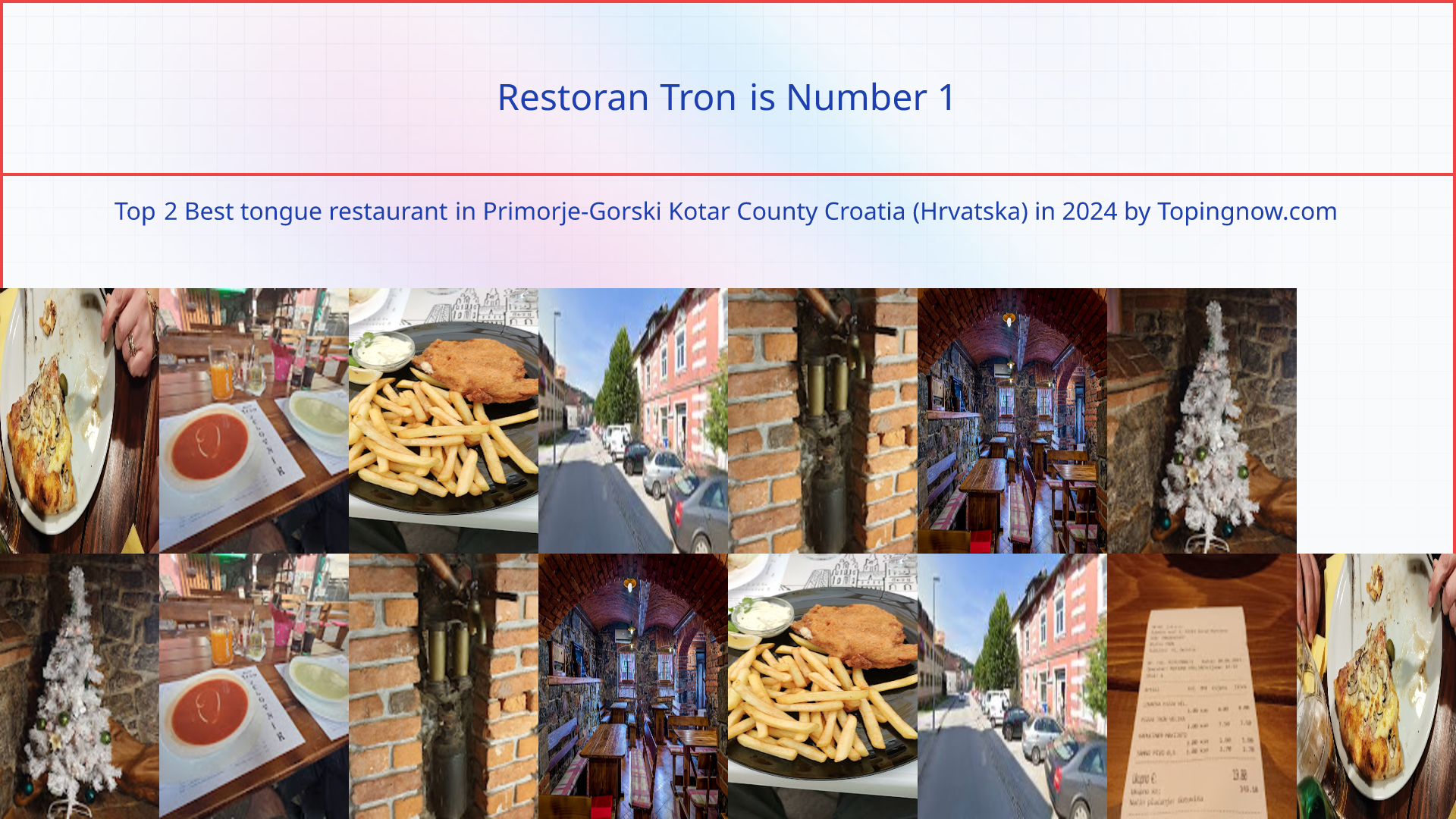 Restoran Tron: Top 2 Best tongue restaurant in Primorje-Gorski Kotar County Croatia (Hrvatska) in 2025