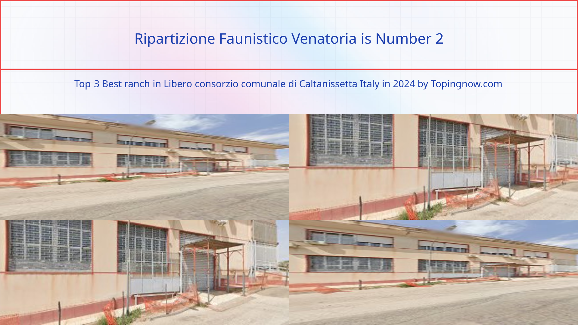 Ripartizione Faunistico Venatoria: Top 3 Best ranch in Libero consorzio comunale di Caltanissetta Italy in 2024