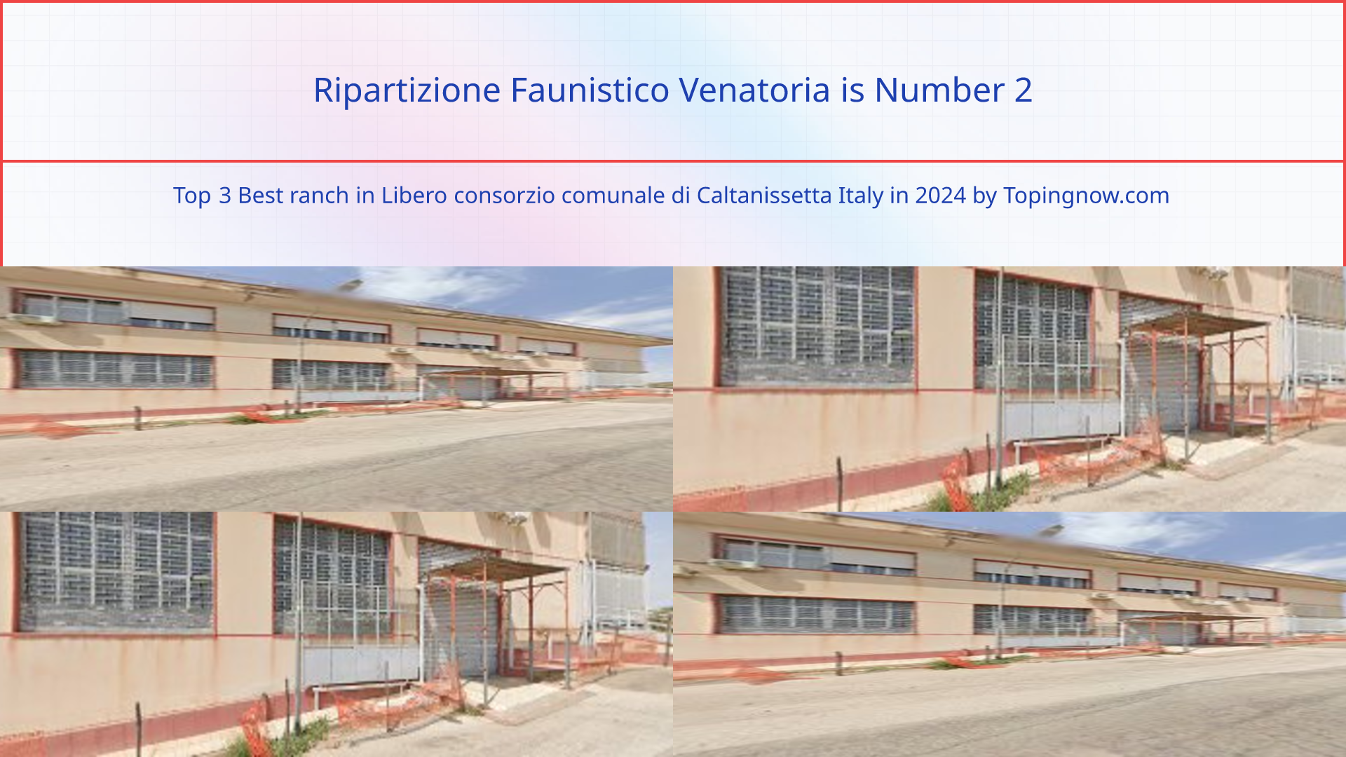 Ripartizione Faunistico Venatoria: Top 3 Best ranch in Libero consorzio comunale di Caltanissetta Italy in 2025