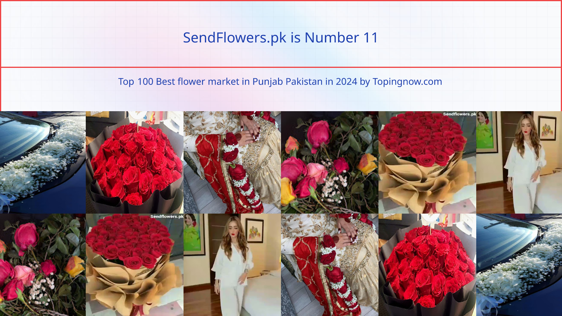 SendFlowers.pk: Top 100 Best flower market in Punjab Pakistan in 2025