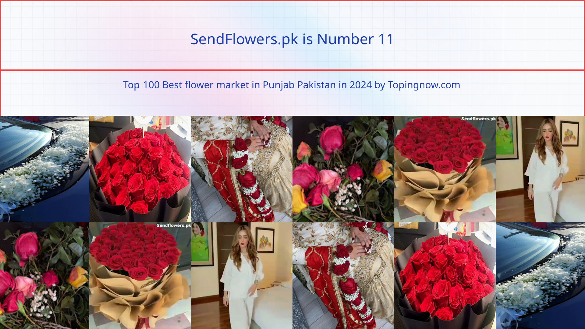 SendFlowers.pk: Top 100 Best flower market in Punjab Pakistan in 2024