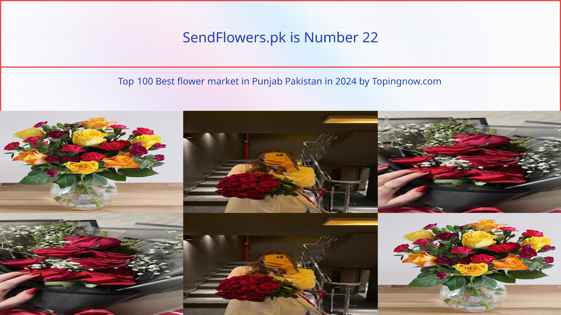 SendFlowers.pk: Top 100 Best flower market in Punjab Pakistan in 2025