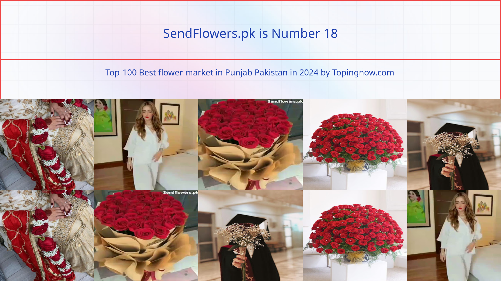 SendFlowers.pk: Top 100 Best flower market in Punjab Pakistan in 2024