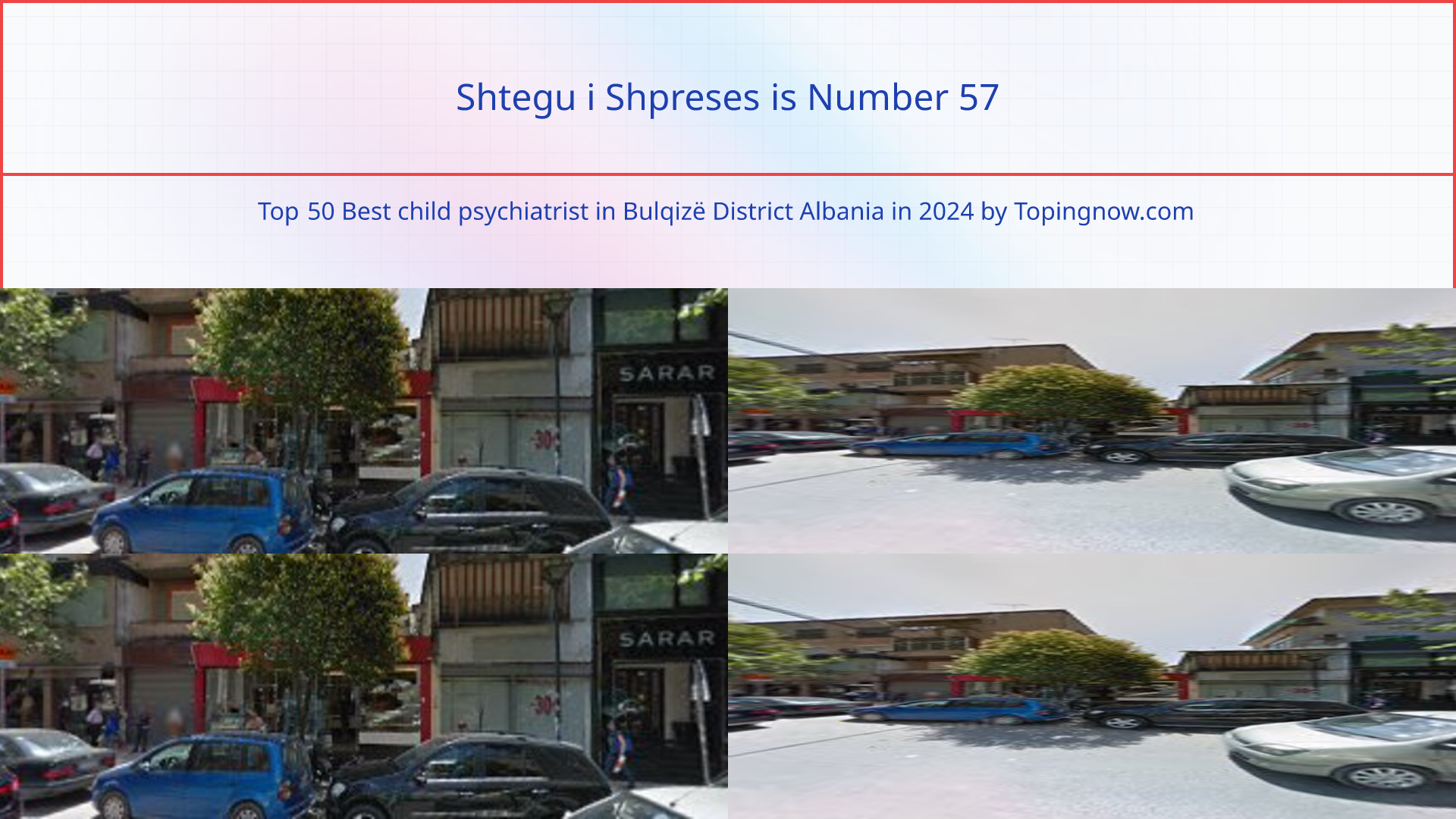 Shtegu i Shpreses: Top 50 Best child psychiatrist in Bulqizë District Albania in 2025