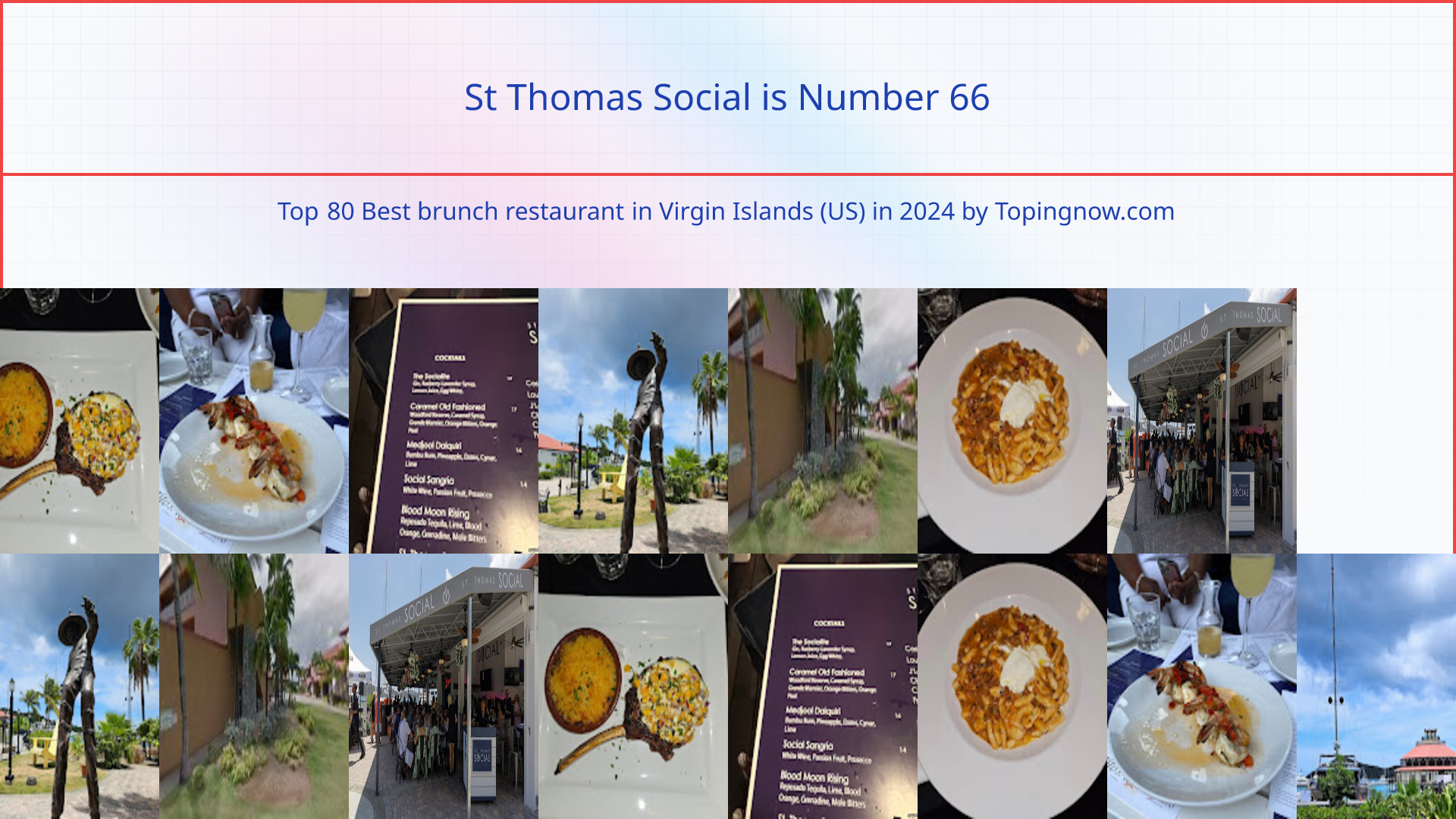 St Thomas Social: Top 80 Best brunch restaurant in Virgin Islands (US) in 2025