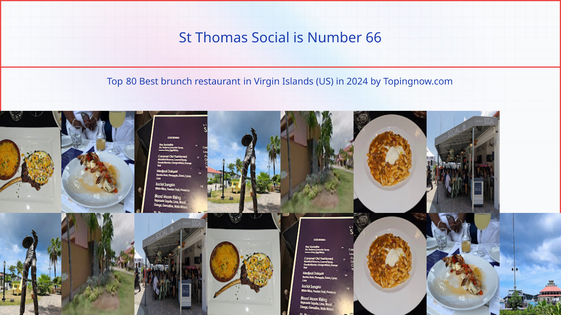 St Thomas Social: Top 80 Best brunch restaurant in Virgin Islands (US) in 2024