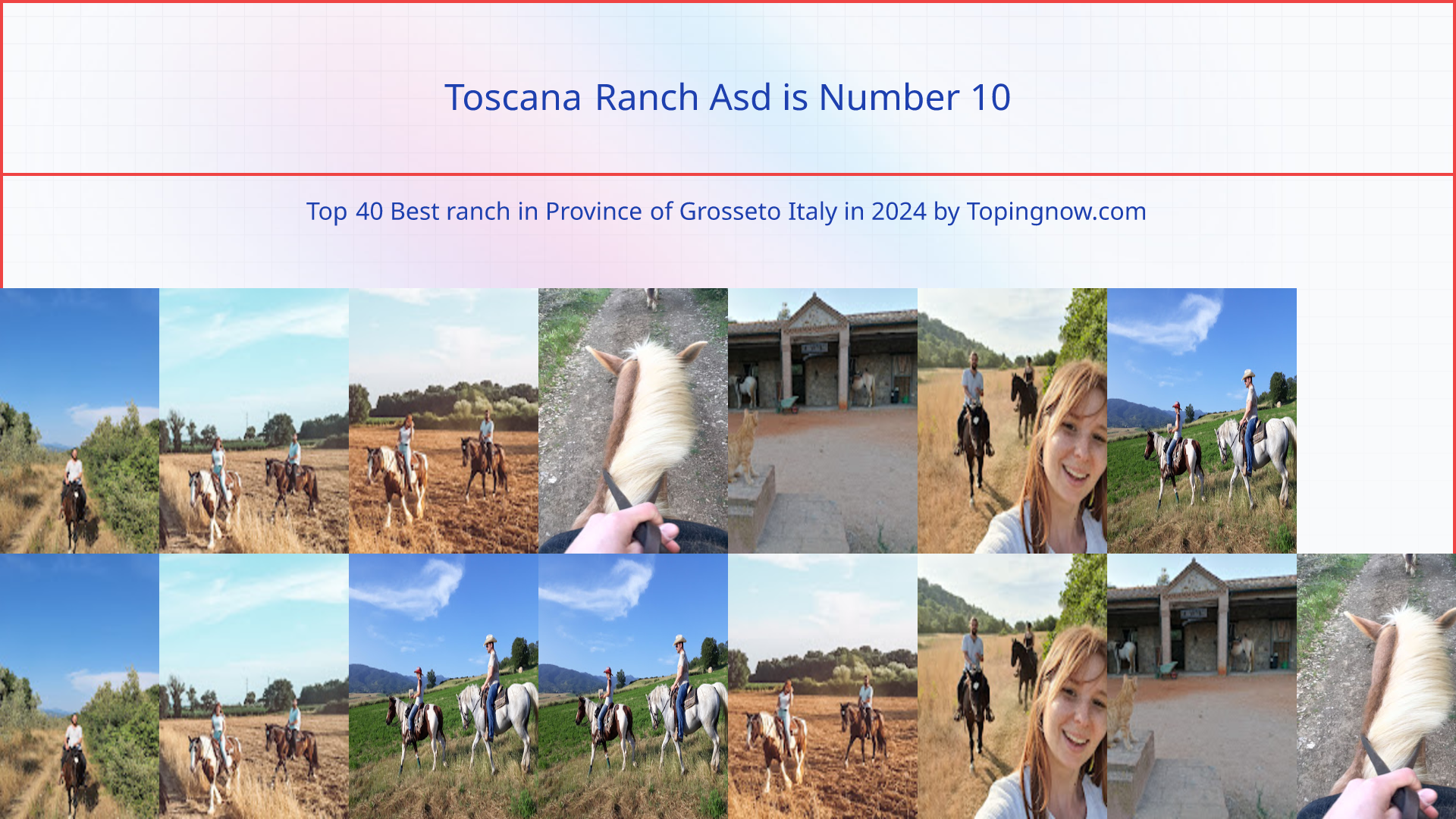 Toscana Ranch Asd: Top 40 Best ranch in Province of Grosseto Italy in 2025