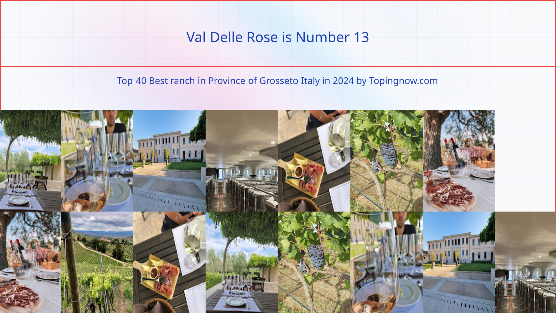Val Delle Rose: Top 40 Best ranch in Province of Grosseto Italy in 2025
