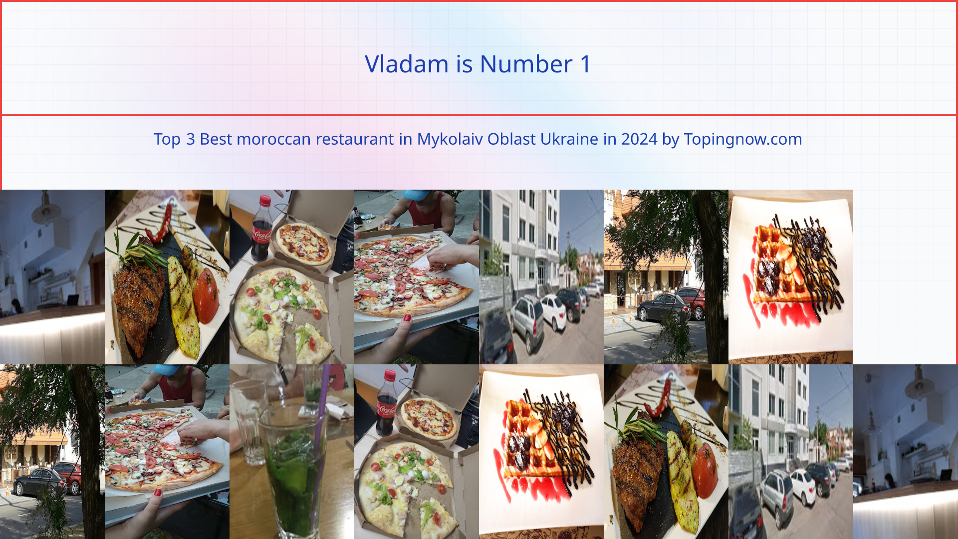 Vladam: Top 3 Best moroccan restaurant in Mykolaiv Oblast Ukraine in 2025