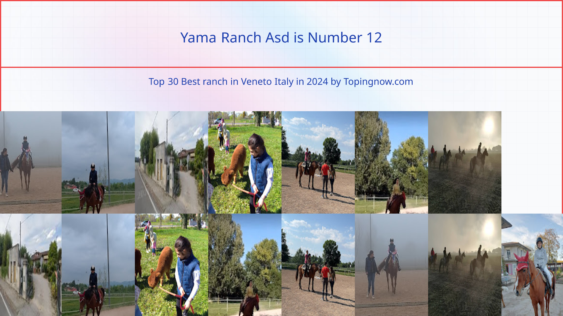 Yama Ranch Asd: Top 30 Best ranch in Veneto Italy in 2025