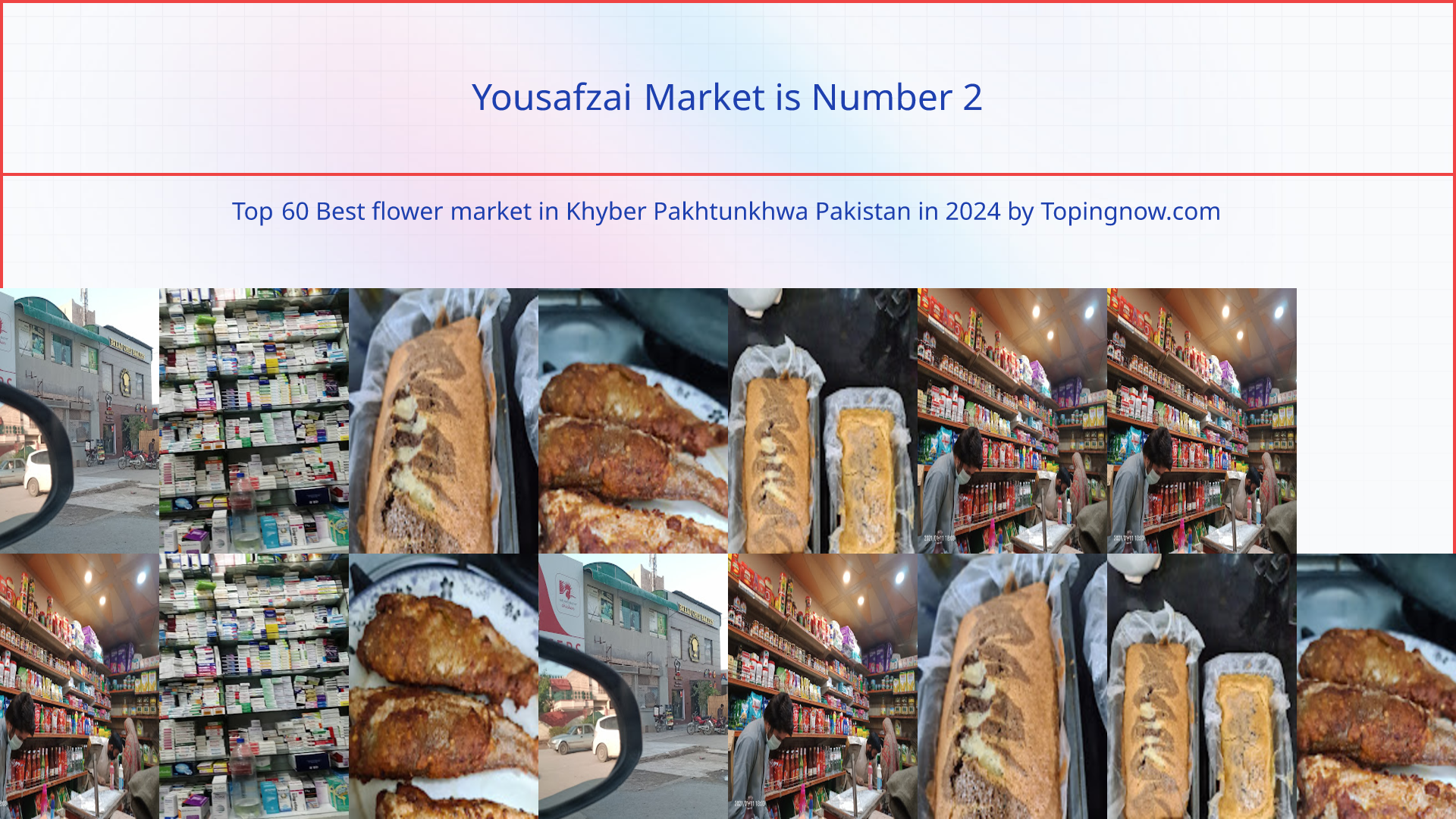 Yousafzai Market: Top 60 Best flower market in Khyber Pakhtunkhwa Pakistan in 2025