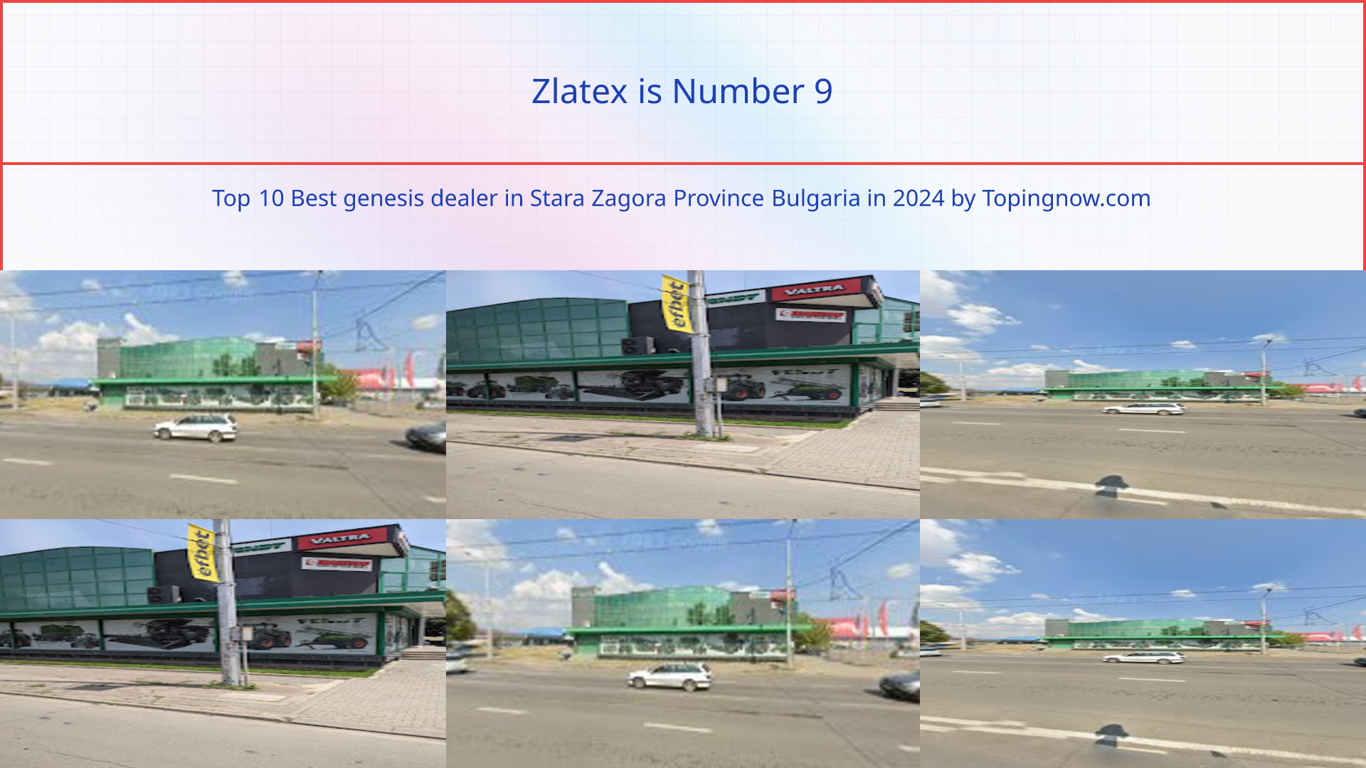 Zlatex: Top 10 Best genesis dealer in Stara Zagora Province Bulgaria in 2025